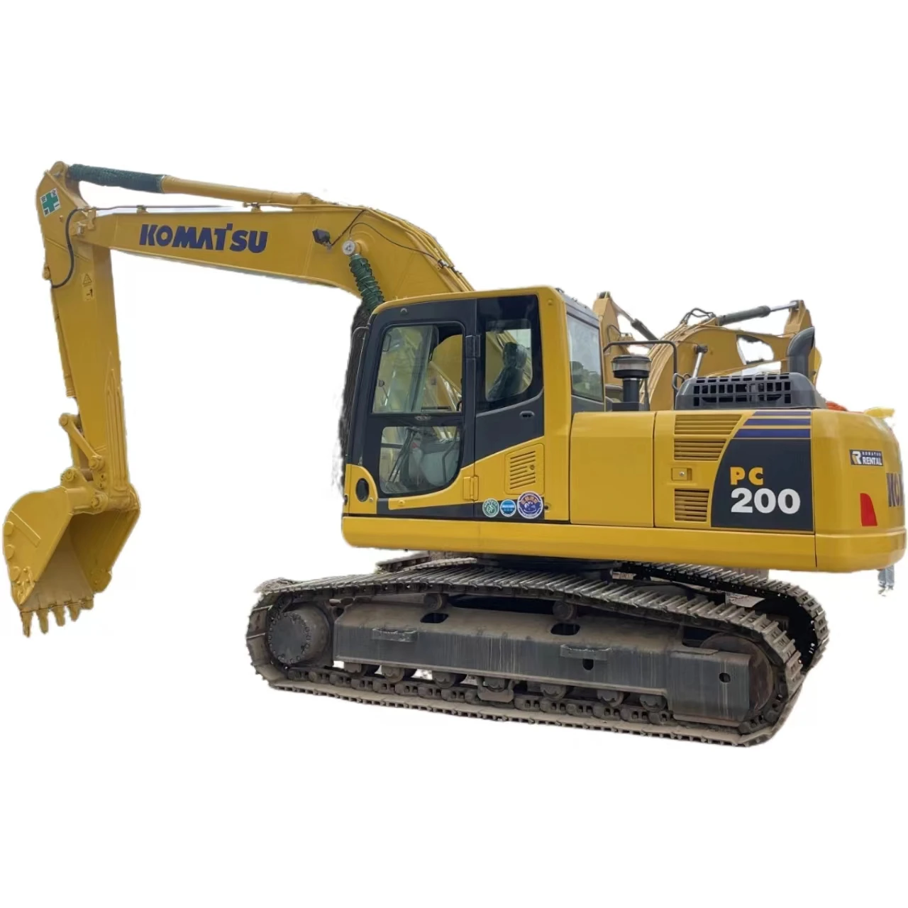Японский подержанный экскаватор Komatsu pc200 -8 20 тонн гусеничный дешевый komatsu200-8