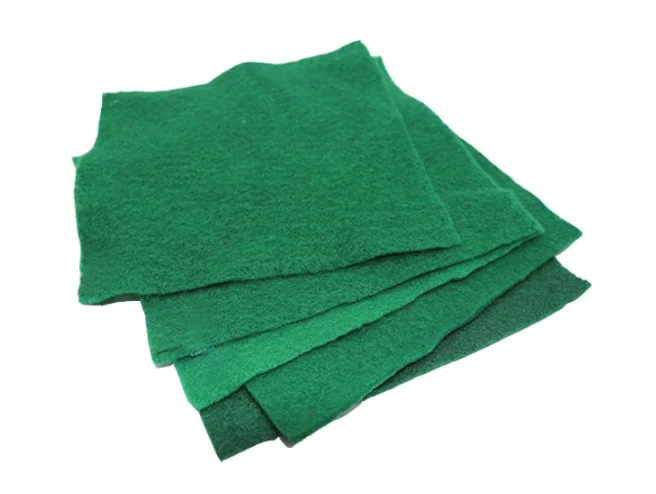 Short fiber needle punched Geotextile