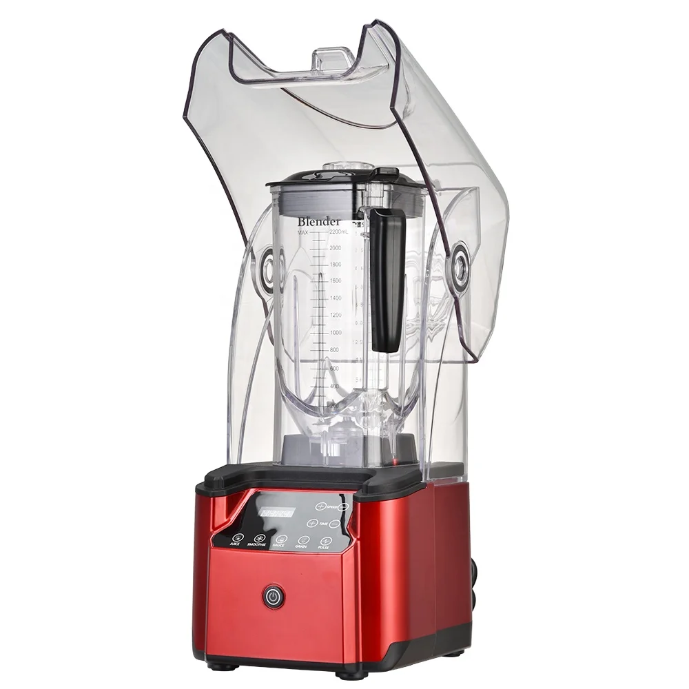 Ideagree 1.5L Commercial Silent Sound Proof Cover Enclosure Blender With Sound Cover