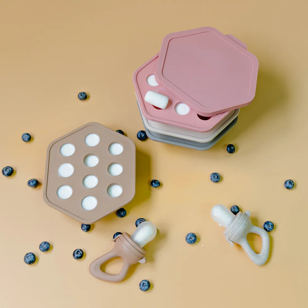 2024 новый силиконовый лоток для льда с 10 полостями