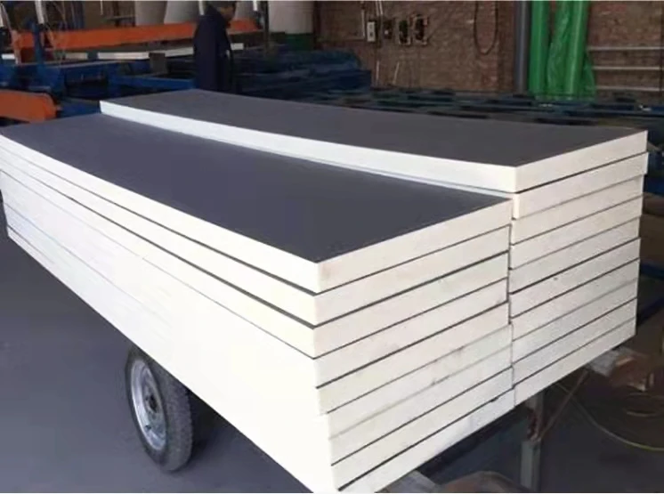 High-density closed-cell PIR rigid insulation board Polyurethane foam insulation wallboard Polyisocyanurate insulation board hig