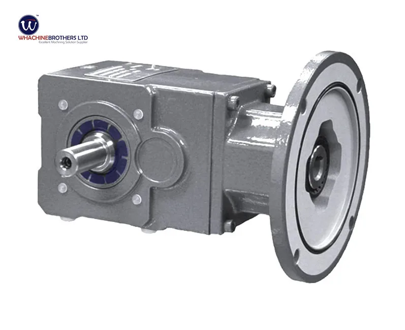 Professional Low Backlash Square Worm Gear Gearbox Speed Reducer
