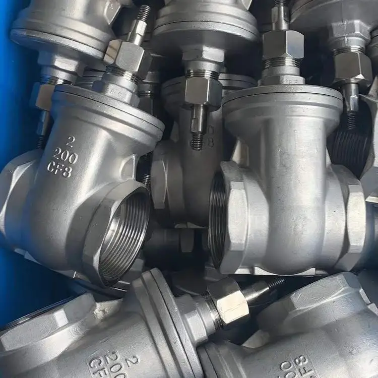 Stainless Steel Manual Gate Valve with High Temperature Hand Wheel for Water and Gas General Application