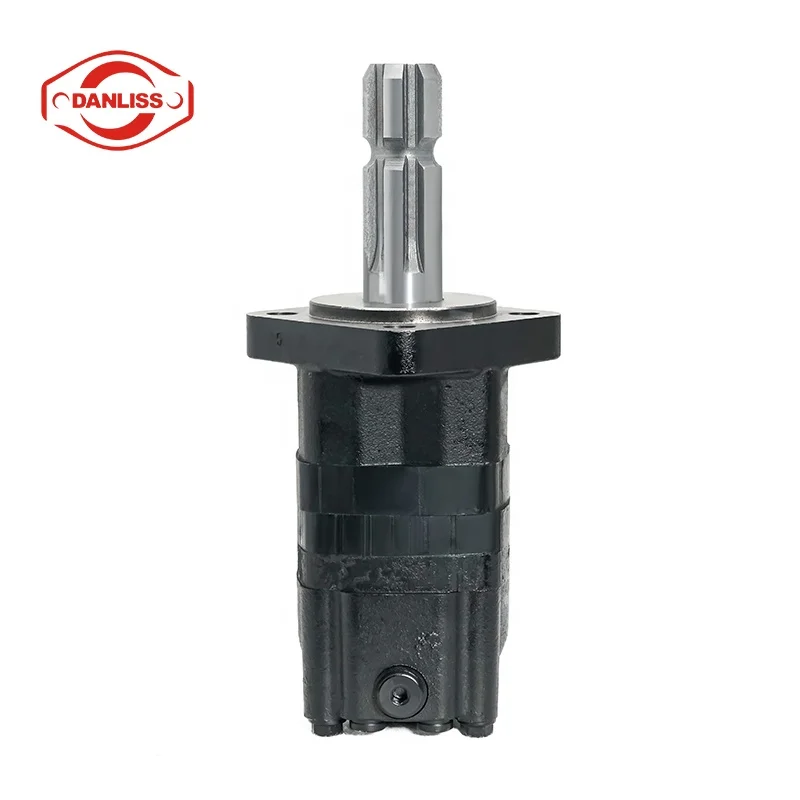 4 Bolt Flange Mounting Orbit Hydraulic Hydro Motor OMSY Extended Bearing for Mini Loader