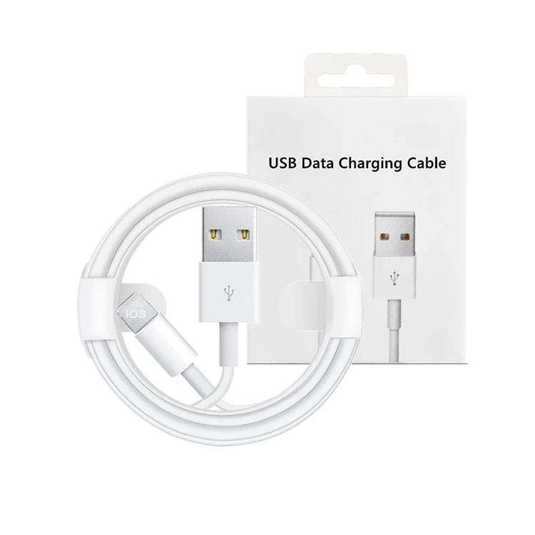 Высококачественный Оригинальный USB A 2,0 для подсветки, USB-кабель для зарядки, USB для iPhone12, Зарядные кабели типа «Папа-папа»