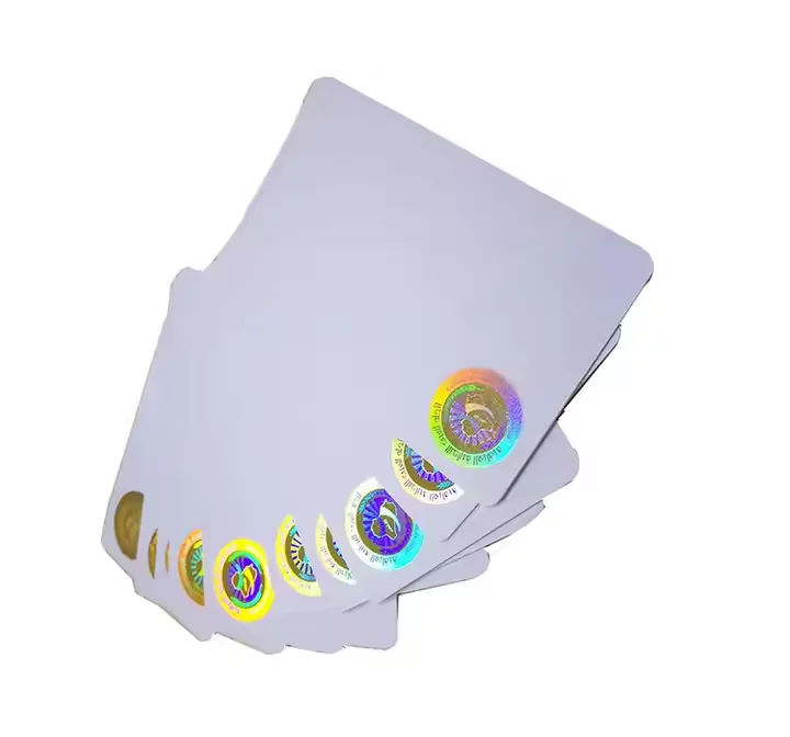 Custom ID Card ID Hologram Laminate Smart Card Certificate Pvc ID Card With Hologram Stamping