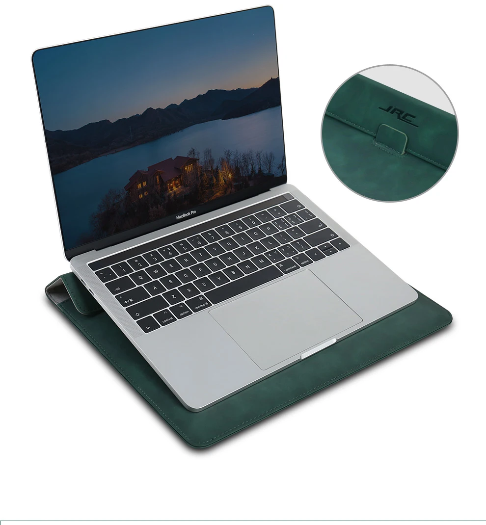 
High quality pu leather computer case tablet cover laptop sleeve case for apple fits for macbook pro 13-15 inch 