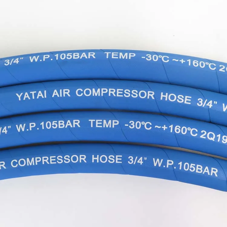Плетеный резиновый гибкий шланг для воздушного компрессора с хлопковой нитью