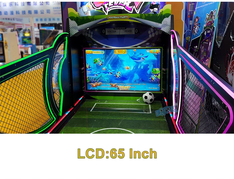 Soccer Fever Kids Redemption Game Indoor Coin Operated Arcade Game Machine Kids Redemption Game