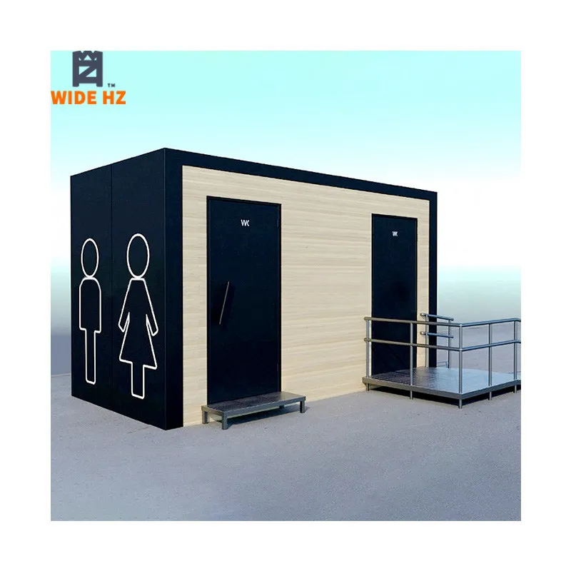 Portable mobile modular office toilet sanitary and shower container unit