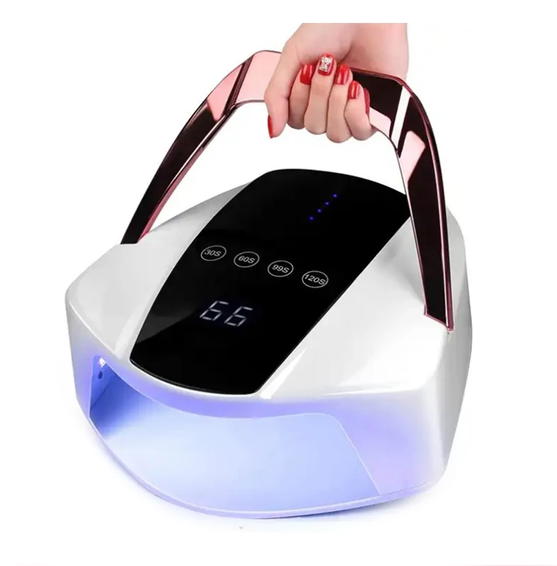 Аккумуляторная Светодиодная лампа для ногтей, 96 Вт