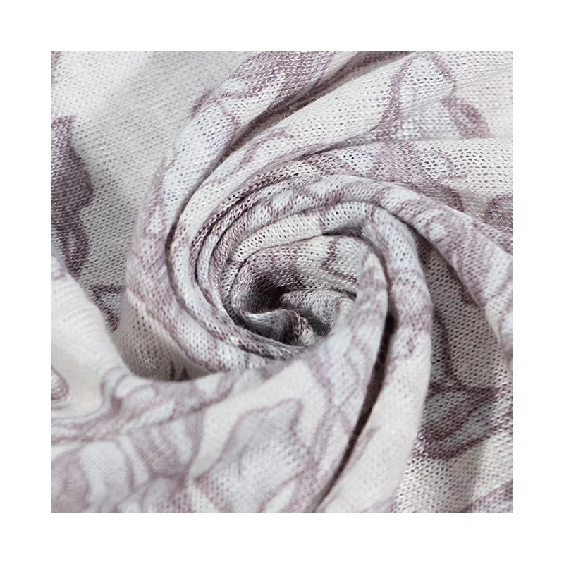 Оптовая продажа бесплатный образец 100% льняная полосатая трикотажная ткань дышащая для летней одежды футболка платье одежда