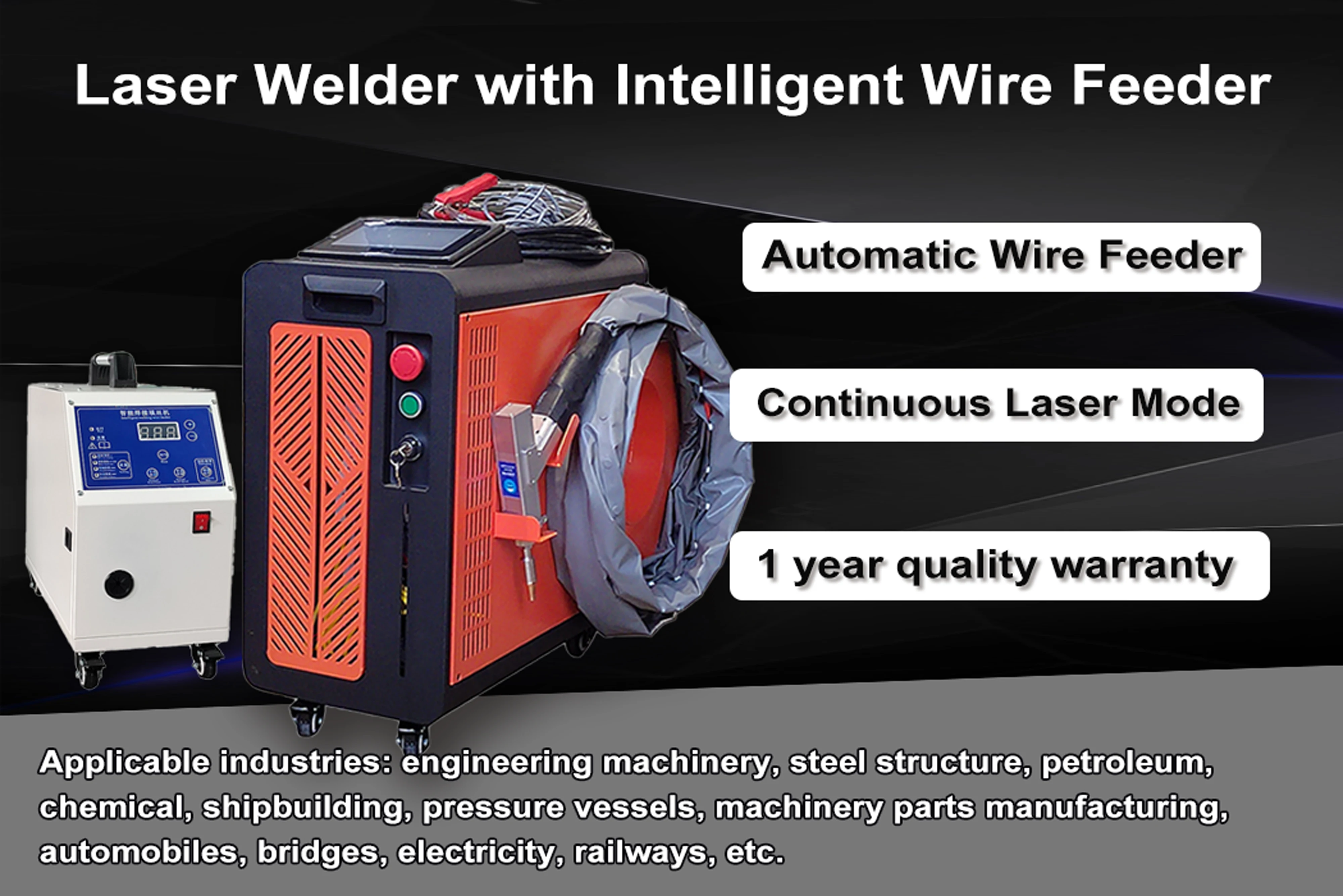 Factory Direct Price Portable Air Cooled Laser Welder 1200w Laser Welding Machine for Metal LS-1200