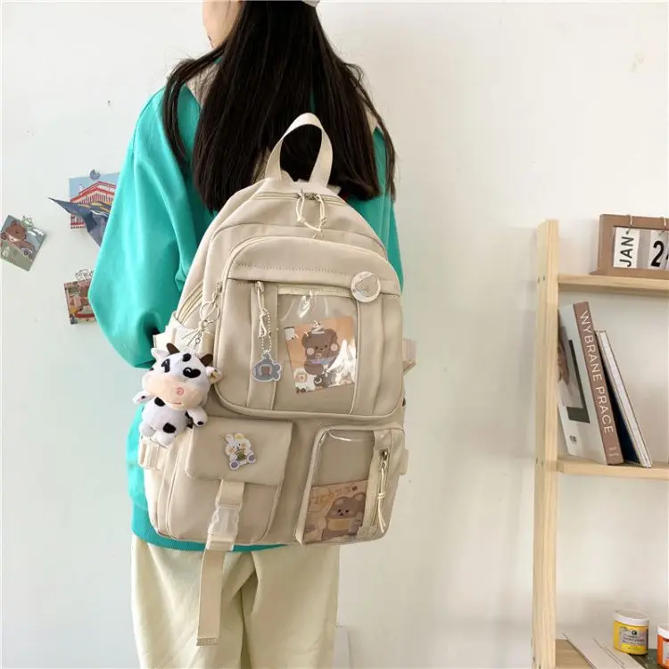 manufacture custom pink black printed personalized brand oxford back pack bag cheap school book backpack with logo for teenage