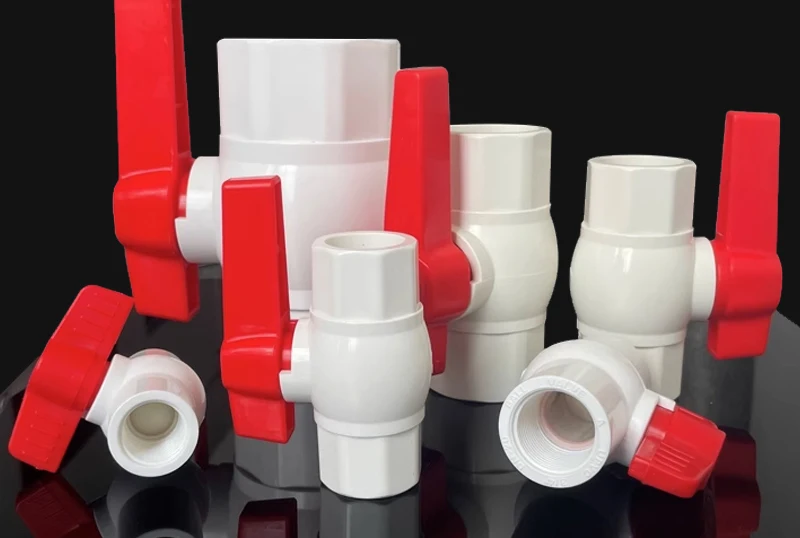 Irrigation Threaded 100mm 50mm pvc ball valve 1/2 Price List Pvc Ball Valve For Water Pipe Line