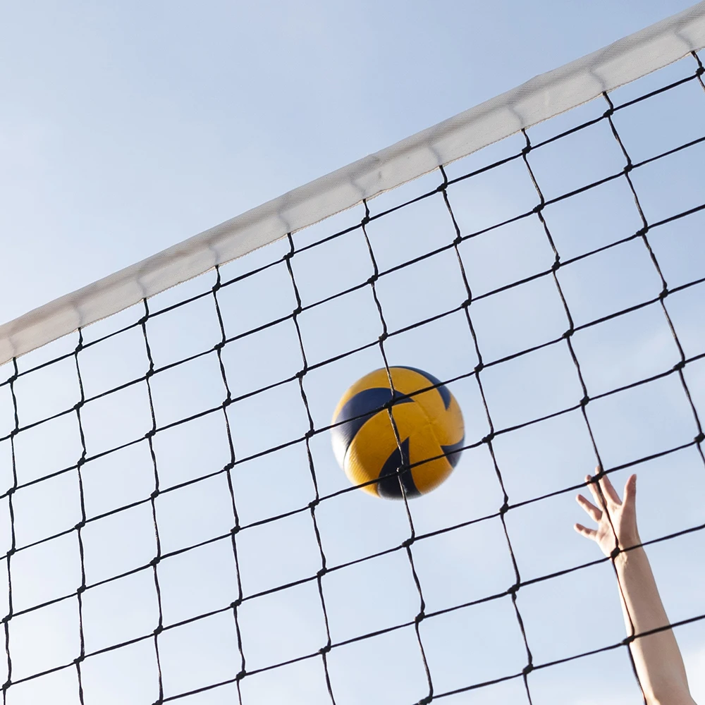 Portable Heavy Duty Volleyball Net 32x3FT Durable Outdoor Net for Backyard Pool Schoolyard & Beach Use
