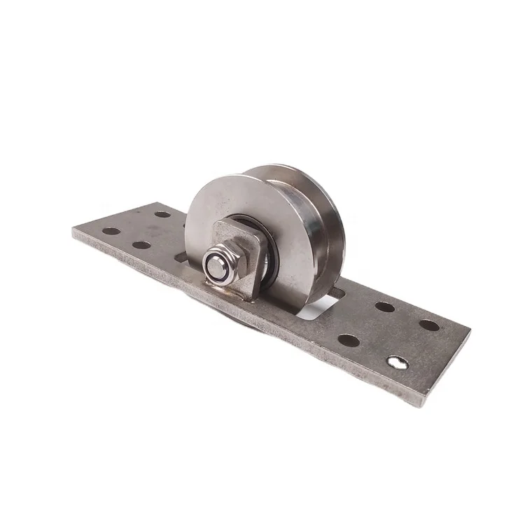 popular heavy duty slide gate wheels stainless steel gate wheel