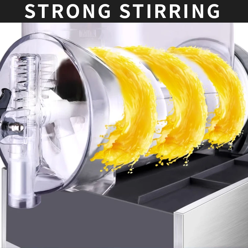Multi function Commercial Frozen Drink Slush Slushy Making Machine Smoothie Maker Electric Snow Melting Machine