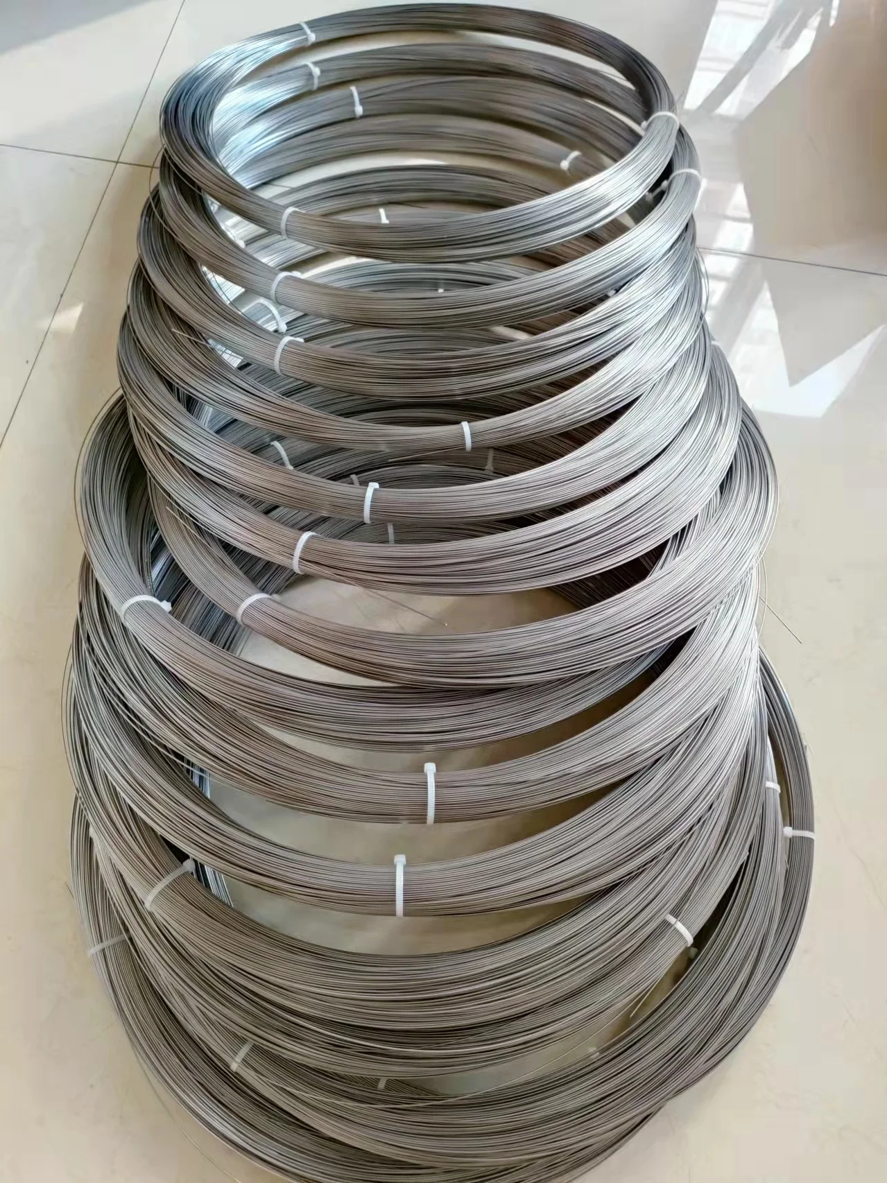 Superelastic Polished 0.1-6.0mm Nitinol Shape Memory Alloy Wire Nickel Titanium for