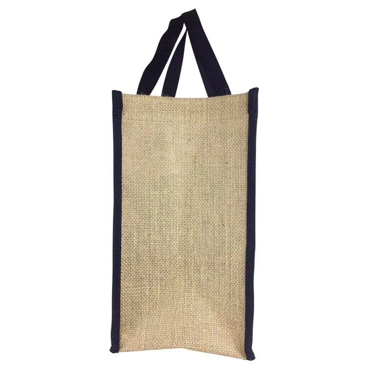
Manufacturers wholesale cheap high quality custom design printed shopping tote jute bags 