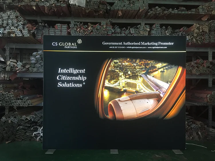 Двухсторонняя ткань без рамки SEG Light Box seg lightbox профиль алюминиевая светодиодная