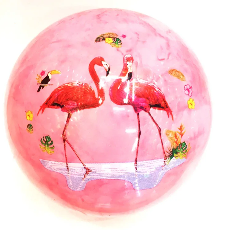 2021 New funny flamingo Kids Toy Ball Bounce Balls