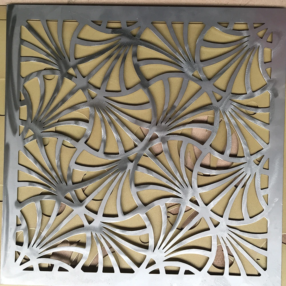 Professional factory OEM service Laser Cut Metal Privacy and Decorative Aluminum Sheet Panels