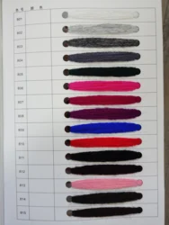 Factory Wholesale 85 Colors Long Hair Mink Cashmere Yarn for Hand Knitting Yarns 14 NM/2 with extra thread