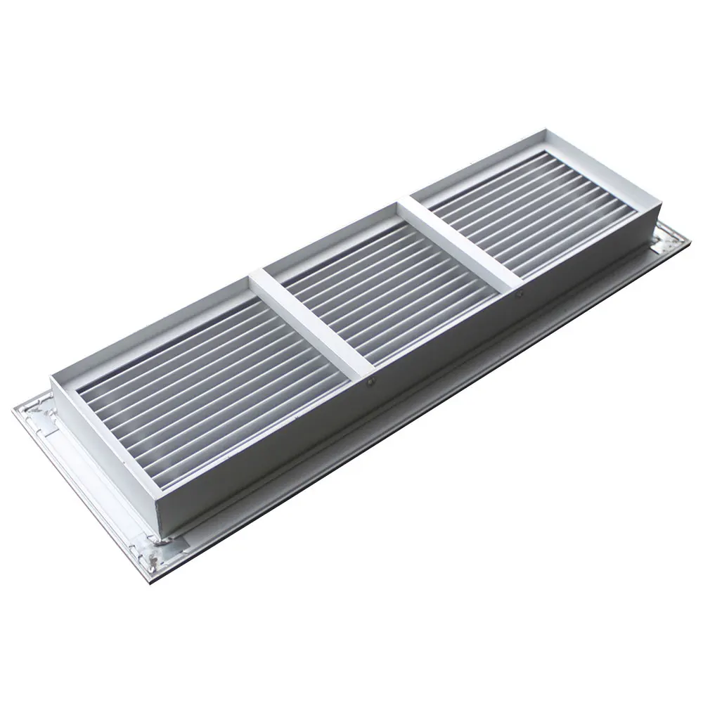 
Aluminum floor ventilation cover grilles anodized floor vent for hvac system 