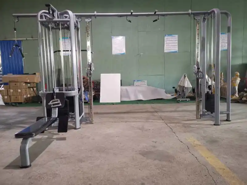 2024 New Design Commercial Pin Loaded Strength Equipment Multi Function Smith Machine 5 Station Gym Equipment