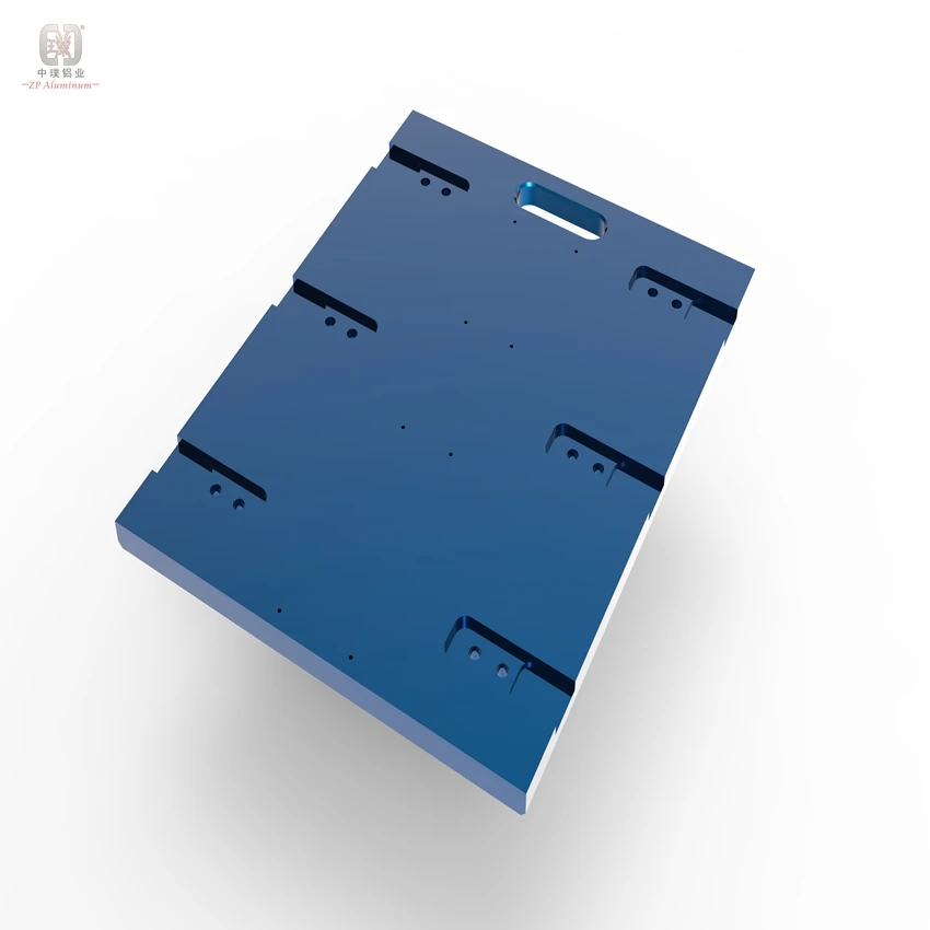Custom  Aluminum Plate Cnc Deep Processing Aluminum Plate Machined CNC Mounting Plate Case