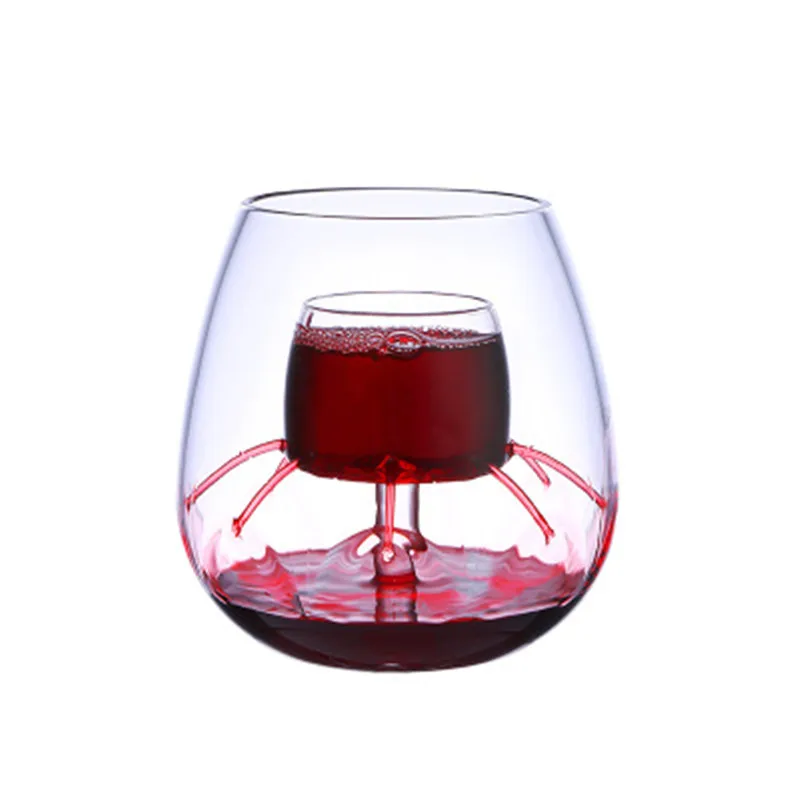 
High quality customized round glass decanter for wine Drink 