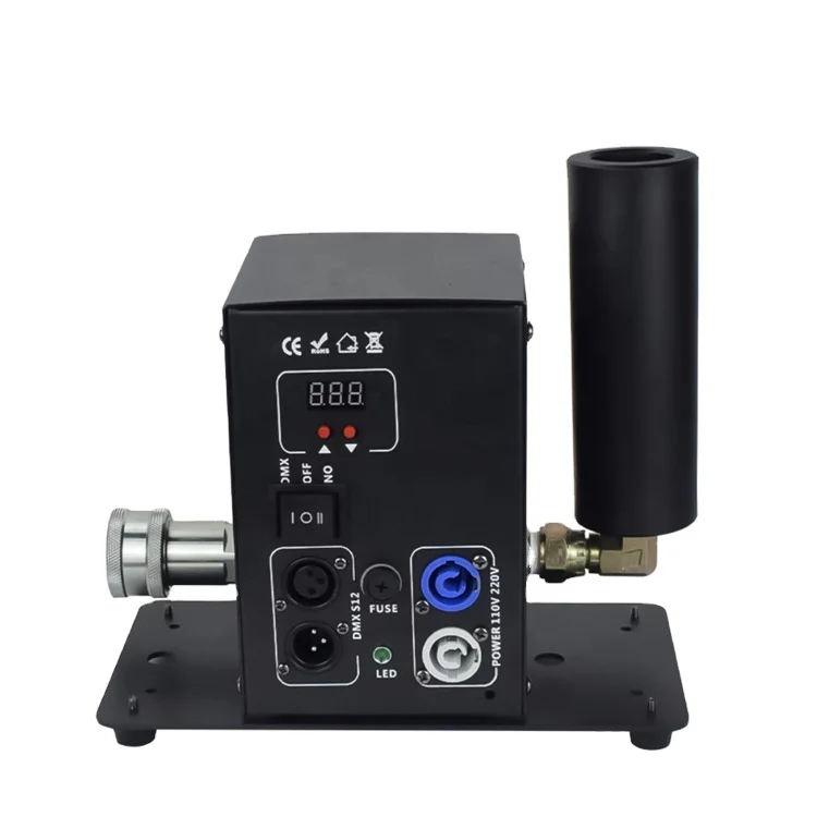 KXD Co2 Jet Special Effects Stage Co2 Cannon Cryo Jet Machine Co2 Jet Smoke Machine