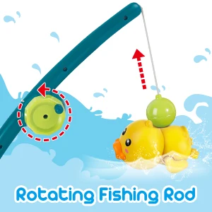 DADI OEM&ODM Hot Sale Toddlers Swimming Fishing Game Toy Water Play 2022 Bath Toys Set Kids Fishing Bath Toy