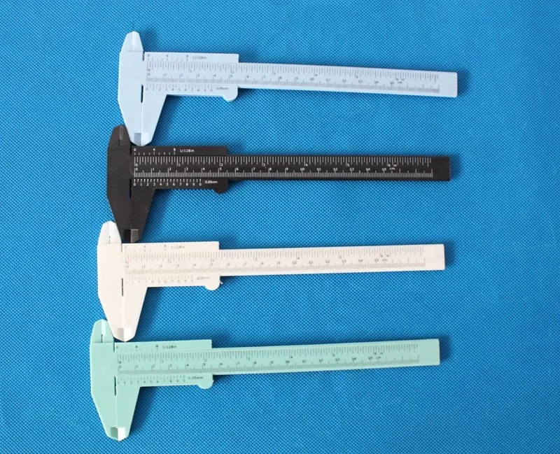 150mm Cheap Plastic Vernier Caliper Slide Caliper