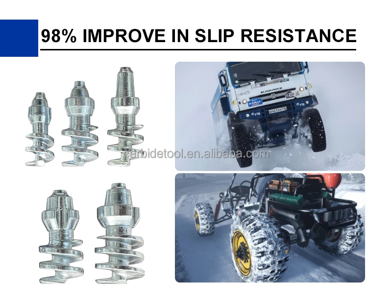 JX174 Grip Ice Racing Snow Tire Studs For bicycle /Car /Tractor