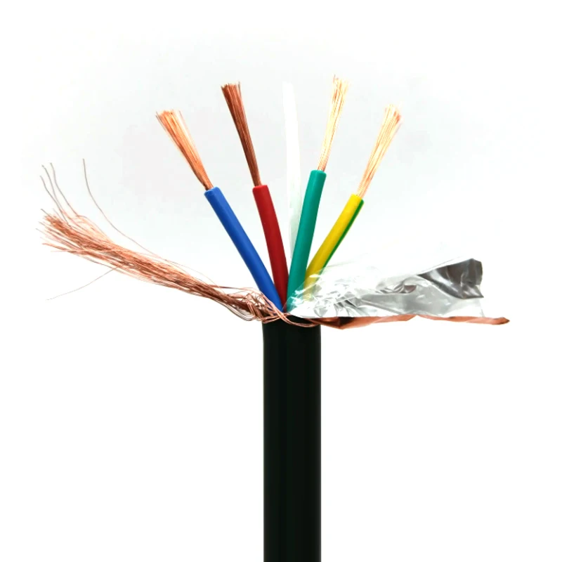 UL20851 28AWG Multi Core Twisted Pair Shield Fire-resistant PVC Sheathed Signal Data Cable