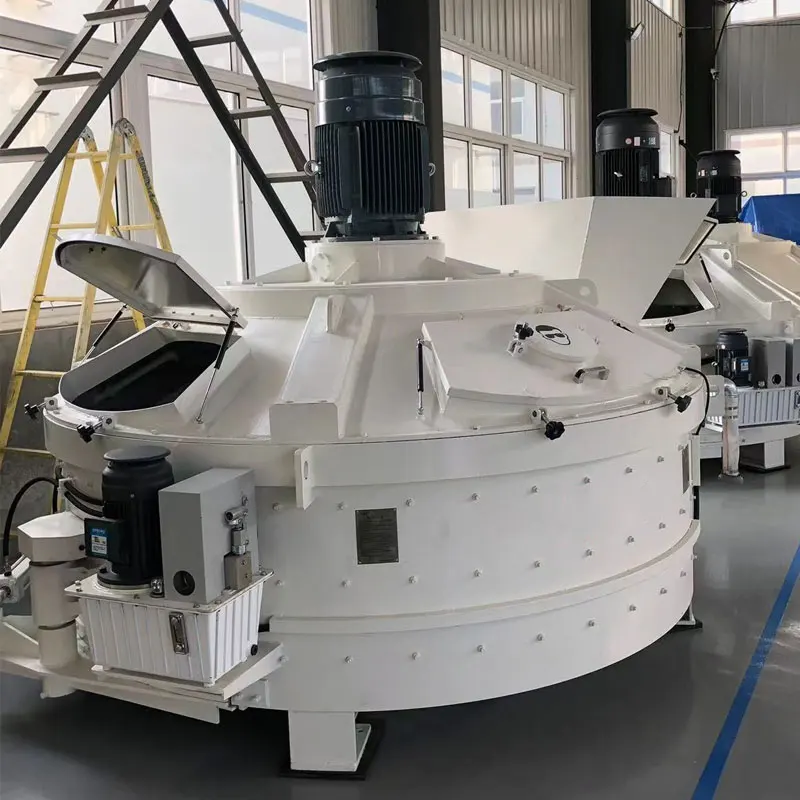 W High Efficiency MP750 Vertical Axis Concrete Mixer Is a High-Quality Concrete Mixer Used In Concrete Mixing Plants