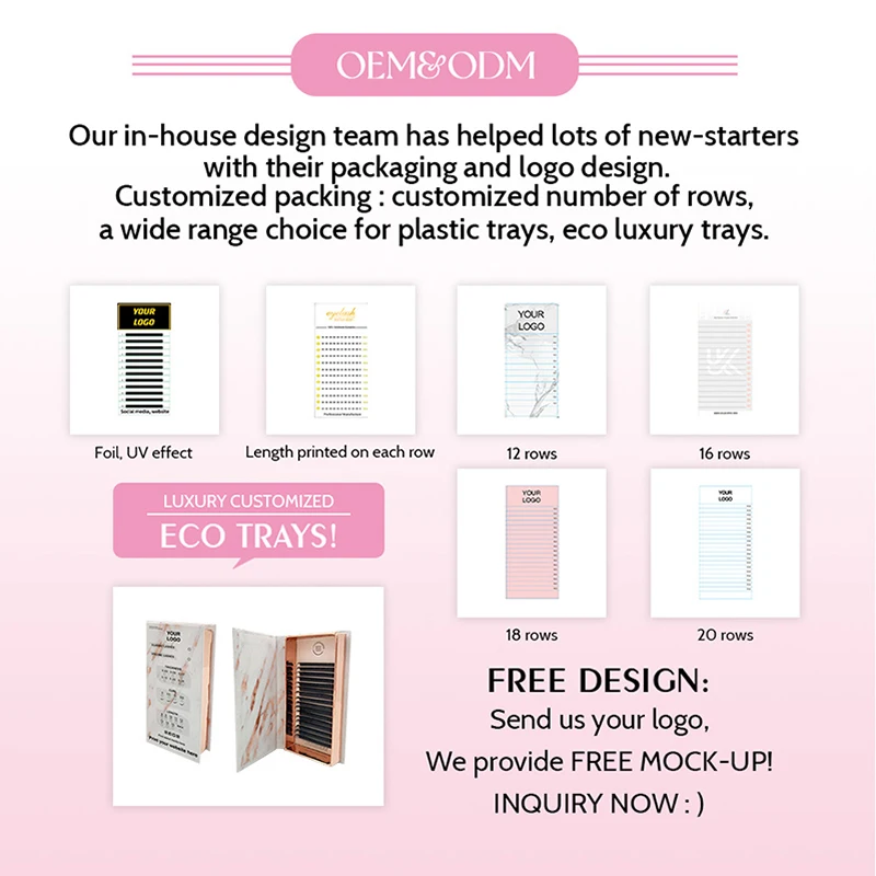 2023 New And Hot Original Professional Hand Made Korean Pbt Fiber 0.03 0.05 0.07 Volume Eyelash Extensions