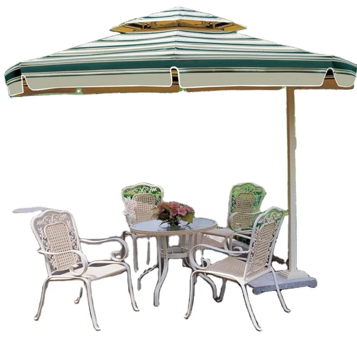 Custom logo waterproof Outdoor Large Restaurant beach fishing Umbrella