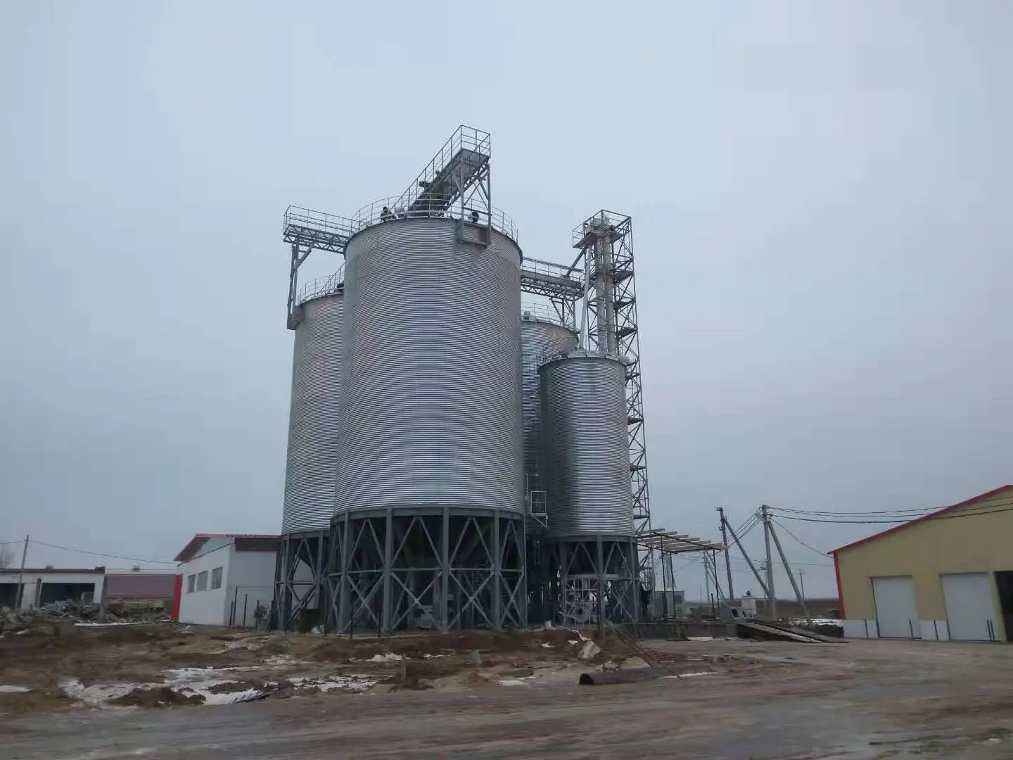 Cattle Cow Farms Animal 6-10 T/H Compound Pellet Feed Production Making Plant