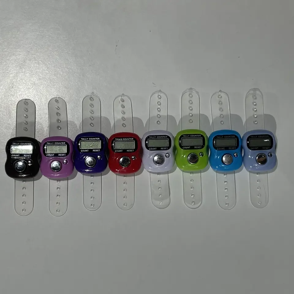 Wholesale Mini Digit Lcd Electronic Digital Golf stroke Finger Hand Held Tally Row Counter