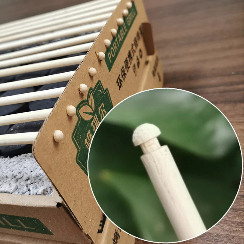 Wholesale Portable Small Outdoor Camping Instant Bbq Grill Disposables Skewer Barbecue Grill Disposable Grill