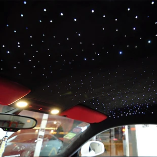 16W APP RGBW shooting star fiber optic light