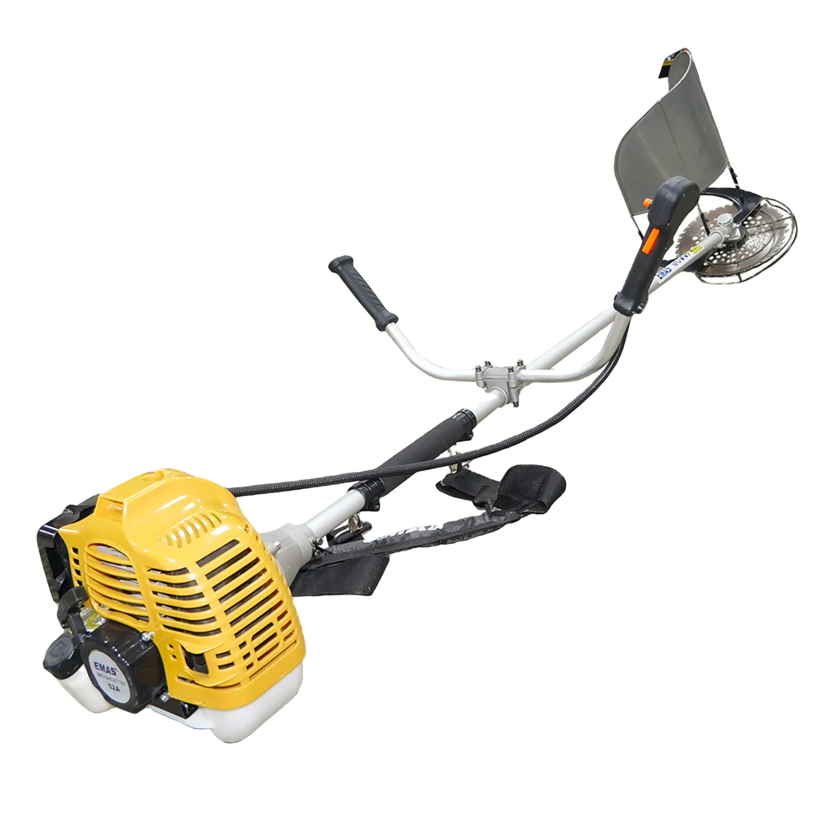 Portable 52cc Gasoline Engine Rice Wheat Harvesting Machine Mini Crop Harvester