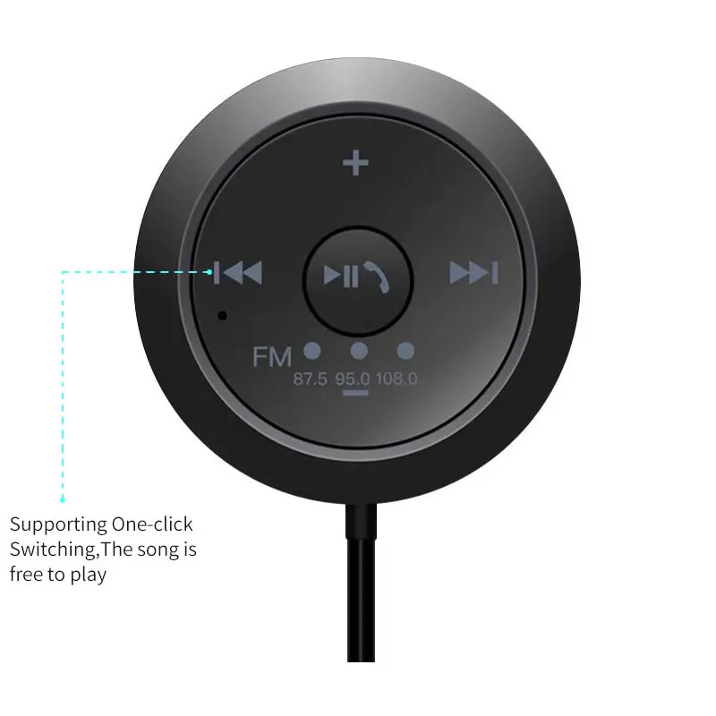 Лучшая модная версия Bluetooth 5, встроенный микрофон, версия Bluetooth 4,1, автомобильный комплект Bluetooth