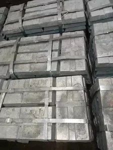 Pure Wholesale Price Zinc ingot 99.99% 99.995% zinc alloy ingot Zamak #2/#3/#5
