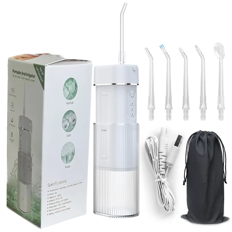 WF-309 Large Capacity Irrigator Tooth Cleaner Portable  Water Flosser Teeth Cleaning