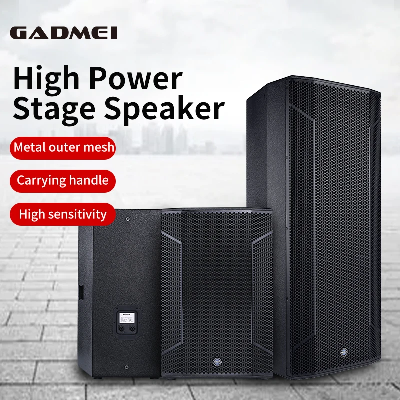 Night club speakers system subwoofer speaker 12 inch bass 8 inch midrange speakers 10 inch woofer speaker 15 inch 1000 watt