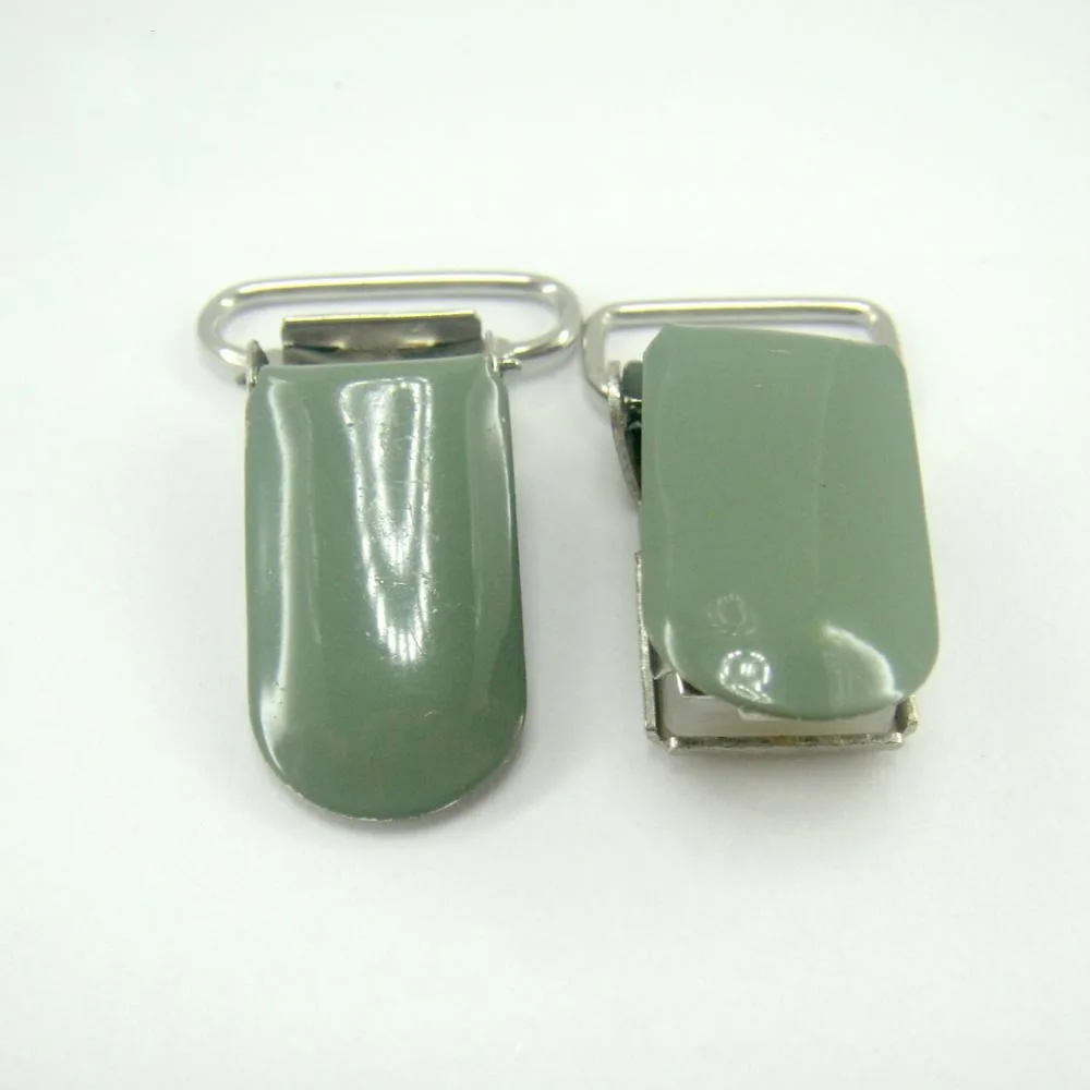 Garment Coat Jacket Wear Nickel Resistant Metal Steel Pacifier Suspender Clips And Adjusters